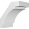 Ekena Millwork 5-in. W x 8-in. D x 8-in. H Merced Architectural Grade PVC Knee Brace BRCP05X08X08MRC - alternate 1